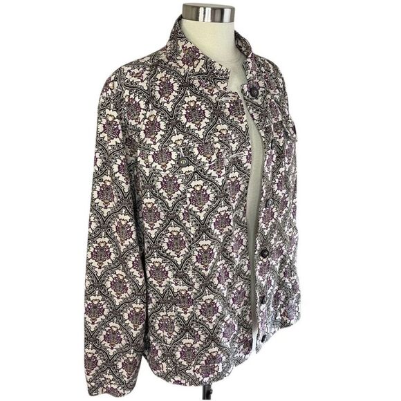 CHARTER CLUB VINTAGE Lightweight Button Front Jacket, 2X‎ - Picture 5 of 9